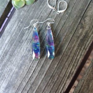Shop Quartz Crystal Earrings! Abalone quartz earrings. Silver gold and rose gold filled available | Natural genuine Quartz earrings. Buy crystal jewelry, handmade handcrafted artisan jewelry for women.  Unique handmade gift ideas. #jewelry #beadedearrings #beadedjewelry #gift #shopping #handmadejewelry #fashion #style #product #earrings #affiliate #ad
