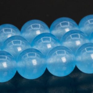Shop Quartz Crystal Round Beads! 8MM Quartz Beads Water Blue Grade AAA Natural Gemstone Round Loose Beads 15"/7.5" Bulk Lot Options (111305) | Natural genuine round Quartz beads for beading and jewelry making.  #jewelry #beads #beadedjewelry #diyjewelry #jewelrymaking #beadstore #beading #affiliate #ad