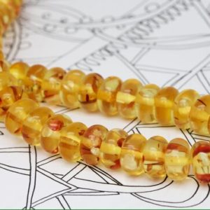 Resin Amber Rondelle Beads 8 x 5 Golden Amber Beads / Amber disc beads Beads  Rustic Amber Beads Barley sugar Beads /4 beads / Small order | Natural genuine rondelle Amber beads for beading and jewelry making.  #jewelry #beads #beadedjewelry #diyjewelry #jewelrymaking #beadstore #beading #affiliate #ad