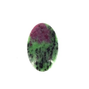 Shop Ruby Zoisite Round Beads! Ruby Zoisite Cabochon | Round Flat Back Cabochon | 30mm x 50mm – 5mm Dome Height | OOAK Natural Gemstone Cabochon | Natural genuine round Ruby Zoisite beads for beading and jewelry making.  #jewelry #beads #beadedjewelry #diyjewelry #jewelrymaking #beadstore #beading #affiliate #ad