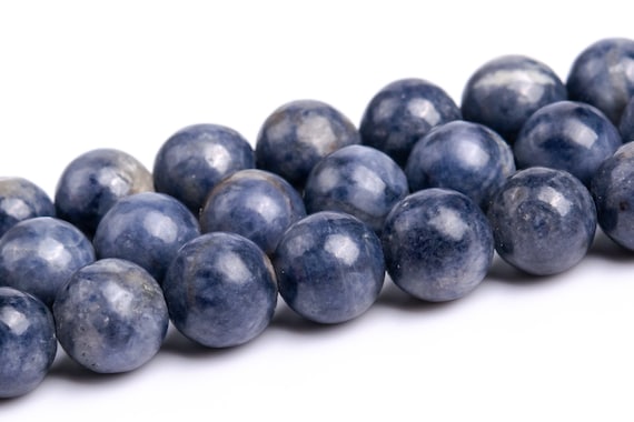 5-6mm Blue Sapphire Beads Grade A Genuine Natural Gemstone Round Loose Beads 15.5" / 7.5"bulk Lot Options (116903)