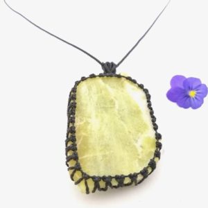 Serpentine necklace, large necklace, raw stone necklace, statement crystal, lime green, Serpentine jewelry, rough crystal necklace, green | Natural genuine Gemstone necklaces. Buy crystal jewelry, handmade handcrafted artisan jewelry for women.  Unique handmade gift ideas. #jewelry #beadednecklaces #beadedjewelry #gift #shopping #handmadejewelry #fashion #style #product #necklaces #affiliate #ad