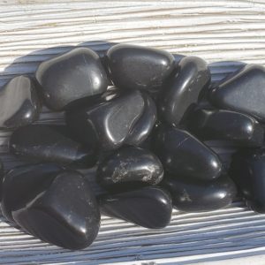Shop Tumbled Shungite Crystals & Pocket Stones! Tumbled Black Shungite Stone for Grounding and Detoxification, Aura Cleansing Crystal, Physical and Spiritual Protection Stone, Chakra Stone | Natural genuine stones & crystals in various shapes & sizes. Buy raw cut, tumbled, or polished gemstones for making jewelry or crystal healing energy vibration raising reiki stones. #crystals #gemstones #crystalhealing #crystalsandgemstones #energyhealing #affiliate #ad