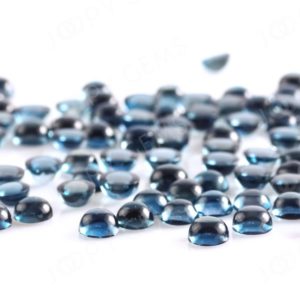 Shop Topaz Stones & Crystals! London Blue Topaz Cabochon 4mm round – per stone | Natural genuine stones & crystals in various shapes & sizes. Buy raw cut, tumbled, or polished gemstones for making jewelry or crystal healing energy vibration raising reiki stones. #crystals #gemstones #crystalhealing #crystalsandgemstones #energyhealing #affiliate #ad