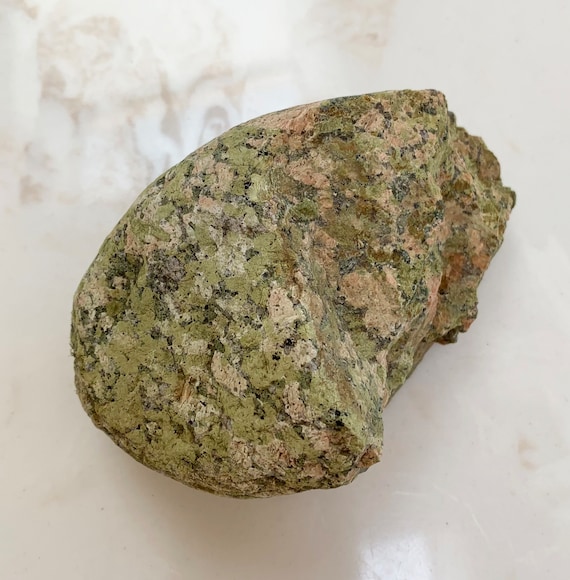 Unakite Stone- Rough Metamorphic Rock- Raw Semi-precious Stone- Collectable- Healing Crystal- Meditation Stone- Jewelry Making-from Virginia