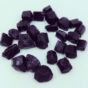 Shop Raw & Rough Black Tourmaline Stones! AAA Quality 25 PC LOT Black Tourmaline Raw Stone,  Tourmaline, Natural Black Tourmaline Healing Crystal 10×12 , 15×20 Mm size | Natural genuine stones & crystals in various shapes & sizes. Buy raw cut, tumbled, or polished gemstones for making jewelry or crystal healing energy vibration raising reiki stones. #crystals #gemstones #crystalhealing #crystalsandgemstones #energyhealing #affiliate #ad