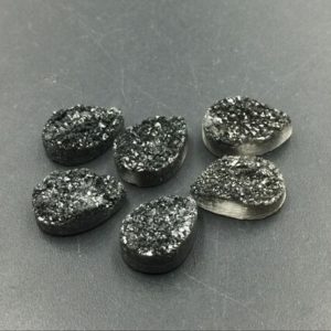 4pcs Gun Black Druzy Cabochons Teardrop Cabochons Teardrop Druzy Cabochons Cabs Natural Druzy Agate Quartz Druzy Drusy more sizes DC | Natural genuine stones & crystals in various shapes & sizes. Buy raw cut, tumbled, or polished gemstones for making jewelry or crystal healing energy vibration raising reiki stones. #crystals #gemstones #crystalhealing #crystalsandgemstones #energyhealing #affiliate #ad