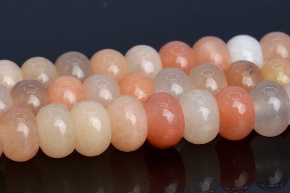 Pink Aventurine Beads Grade Aaa Gemstone Rondelle Loose Beads 6mm 8mm 10mm Bulk Lot Options