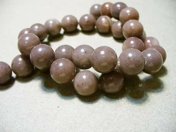 Aventurine Beads Gemstone Purple  Round 10mm