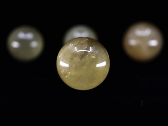 Honey Calcite Sphere, Choose Your Size, Golden Calcite, Yellow Calcite, Polished Calcite