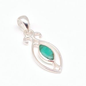 Shop Emerald Pendants! Emerald Pendant – Sterling Silver – Silver Emerald Pendant – Green Emerald Pendant – Emerald Jewelry | Natural genuine Emerald pendants. Buy crystal jewelry, handmade handcrafted artisan jewelry for women.  Unique handmade gift ideas. #jewelry #beadedpendants #beadedjewelry #gift #shopping #handmadejewelry #fashion #style #product #pendants #affiliate #ad