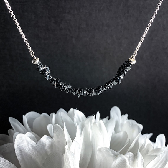 Hematite Choker Necklace, Protective Gemstones & Healing Crystal Jewelry, Hematite Courage Choker, Balance Root Chakra Jewelry Gift For Her