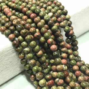 Shop Green Jasper Beads! Unakite 8mm Beads, Jasper Beads, Green Beads, Brown Jasper, 8mm Beads, Mala Beads, Green Gemstone, Gemstone Beads, Nature Beads | Natural genuine beads Jasper beads for beading and jewelry making.  #jewelry #beads #beadedjewelry #diyjewelry #jewelrymaking #beadstore #beading #affiliate #ad