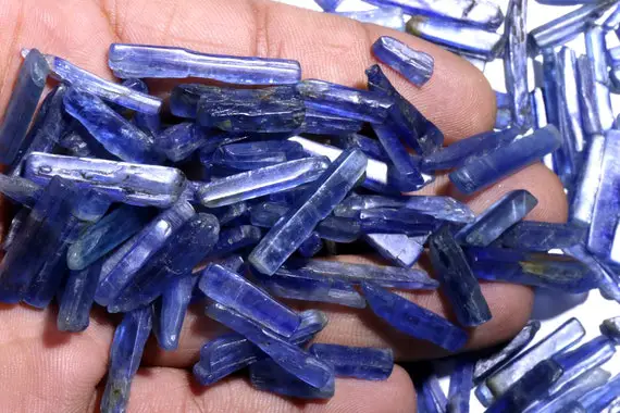 Kyanite Rough Lot Gemstone Top Blue Color Kyanite 4x14 To 5x24 Mm Size Kyanite Rock,crystal,raw