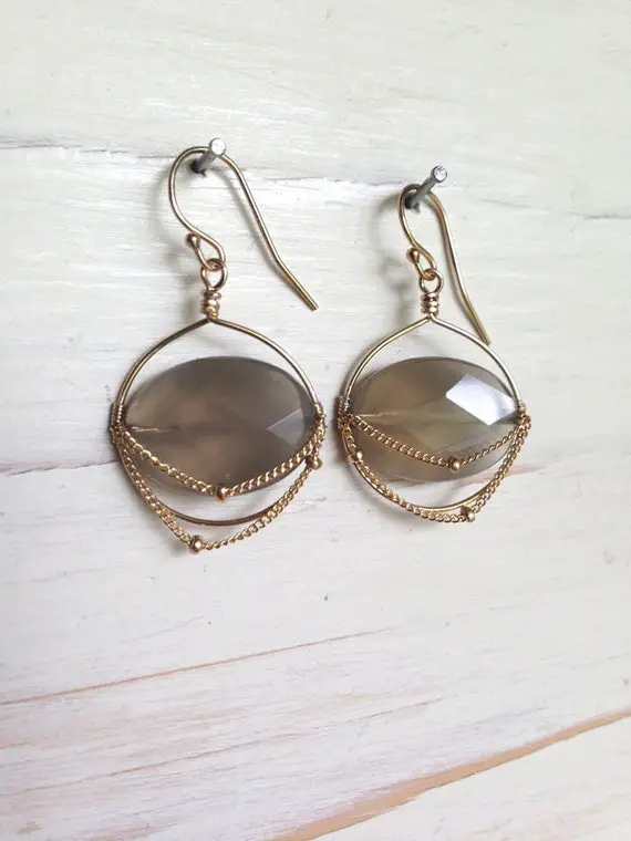 Labradorite Earrings Labradorite Jewelry Gold Filled Earrings Gemstone Earrings Gemstone Jewelry