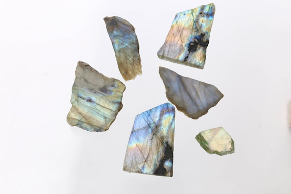 Quality Rough Labradorite Slices, Raw Labradorite, Genuine Uncut Labradorite Crystal, Healing Crystal, Labradoriteslice002