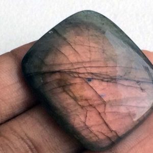 32x26mm Labradorite Plain Rectangle Cabochon, 1 Pc Rare Purple Fire Labradorite Gemstones, Purple Labradorite For Ring  – KS3218 | Natural genuine Array rings, simple unique handcrafted gemstone rings. #rings #jewelry #shopping #gift #handmade #fashion #style #affiliate #ad
