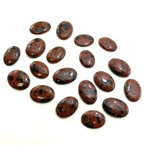 Shop Mahogany Obsidian Cabochons! Oval Mahogany Obsidian Cabochon, Mahogany Obsidian Cabochon, Polished Mahogany Obsidian Cabochon, 006 | Natural genuine stones & crystals in various shapes & sizes. Buy raw cut, tumbled, or polished gemstones for making jewelry or crystal healing energy vibration raising reiki stones. #crystals #gemstones #crystalhealing #crystalsandgemstones #energyhealing #affiliate #ad