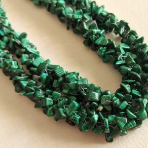 Shop Malachite Chip & Nugget Beads! 4-7mm Malachite Rough Chips, Malachite Beaded Rope, Natural Malachite Beads, Malachite For Necklace, 24 Inch (1St To 5St Options) – ANT157 | Natural genuine chip Malachite beads for beading and jewelry making.  #jewelry #beads #beadedjewelry #diyjewelry #jewelrymaking #beadstore #beading #affiliate #ad