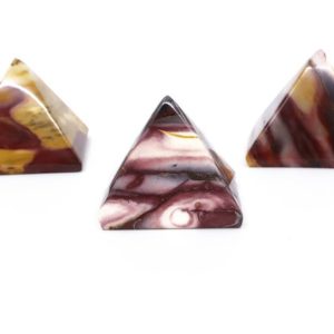 Shop Mookaite Jasper Shapes! Mookaite gemstone pyramid – Crystal Healing, Strength, Vitality, Life Force | Natural genuine stones & crystals in various shapes & sizes. Buy raw cut, tumbled, or polished gemstones for making jewelry or crystal healing energy vibration raising reiki stones. #crystals #gemstones #crystalhealing #crystalsandgemstones #energyhealing #affiliate #ad