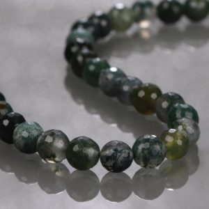 Shop Moss Agate Necklaces! Green Moss Agate Beads Necklace, Natural Moss Agate Gemstone Necklace Strand, Moss Agate Chakra Jewelry Necklace, Beaded Moss Agate Necklace | Natural genuine Moss Agate necklaces. Buy crystal jewelry, handmade handcrafted artisan jewelry for women.  Unique handmade gift ideas. #jewelry #beadednecklaces #beadedjewelry #gift #shopping #handmadejewelry #fashion #style #product #necklaces #affiliate #ad