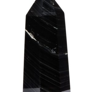 Shop Obsidian Points & Wands! Black Obsidian Stone Tower – Large Obsidian Crystal Point – Polished Obsidian Point – Standing Obsidian Tower – Black Obsidian Decor – #34 | Natural genuine stones & crystals in various shapes & sizes. Buy raw cut, tumbled, or polished gemstones for making jewelry or crystal healing energy vibration raising reiki stones. #crystals #gemstones #crystalhealing #crystalsandgemstones #energyhealing #affiliate #ad