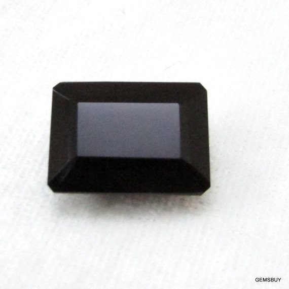 15x20mm Black Onyx Faceted Octagon Aaa Quality Gemstone, Black Onyx Octagon Faceted Gemstone, Black Onyx Faceted Octagon Loose Gemstone