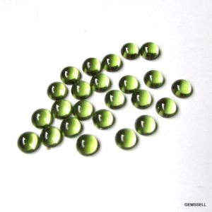 Shop Peridot Stones & Crystals! 5mm peridot Cabochon Round Gemstone, Green Peridot round Cabochon AA Quality Gemstone, Peridot Cabochon Round Gemstone | Natural genuine stones & crystals in various shapes & sizes. Buy raw cut, tumbled, or polished gemstones for making jewelry or crystal healing energy vibration raising reiki stones. #crystals #gemstones #crystalhealing #crystalsandgemstones #energyhealing #affiliate #ad