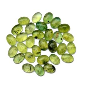 Shop Prehnite Cabochons! 1 Prehnite Crystal Cabochon (14mm x 10mm x 5mm) 5cts – Oval Calibrated Cabs | Natural genuine stones & crystals in various shapes & sizes. Buy raw cut, tumbled, or polished gemstones for making jewelry or crystal healing energy vibration raising reiki stones. #crystals #gemstones #crystalhealing #crystalsandgemstones #energyhealing #affiliate #ad