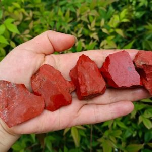 Shop Red Jasper Stones & Crystals! Raw Red Jasper Chunk 30-50mm | Natural genuine stones & crystals in various shapes & sizes. Buy raw cut, tumbled, or polished gemstones for making jewelry or crystal healing energy vibration raising reiki stones. #crystals #gemstones #crystalhealing #crystalsandgemstones #energyhealing #affiliate #ad