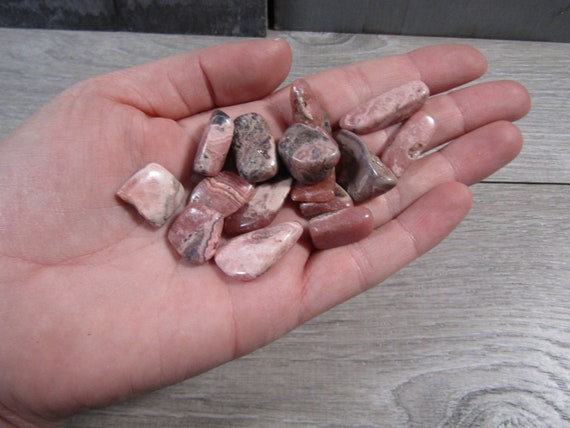 Rhodochrosite 1/2 Inch + Tumbled Stone T177