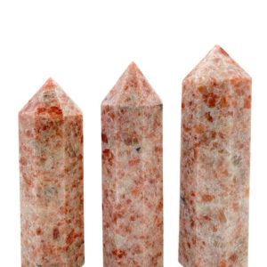 Shop Sunstone Points & Wands! Sunstone Point (5.75" – 7") Sunstone Crystal Tower – Sunstone Stone Point – Large Sunstone Point – Polished Sunstone Tower – Orange Sunstone | Natural genuine stones & crystals in various shapes & sizes. Buy raw cut, tumbled, or polished gemstones for making jewelry or crystal healing energy vibration raising reiki stones. #crystals #gemstones #crystalhealing #crystalsandgemstones #energyhealing #affiliate #ad