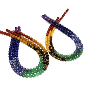 Shop Chakra Beads! 7 Chakra Beads 8mm 6mm 10mm,Full String Chakra Gemstone,Set Chakra Rainbow Gemstone Beads,Chakra Jewelry Supplies,Healing Yoga Meditation | Shop jewelry making and beading supplies, tools & findings for DIY jewelry making and crafts. #jewelrymaking #diyjewelry #jewelrycrafts #jewelrysupplies #beading #affiliate #ad
