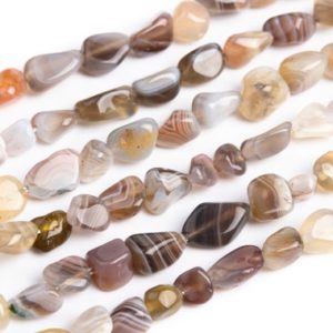 Shop Agate Chip & Nugget Beads! Genuine Natural Multicolor Botswana Agate Loose Beads Grade AAA Pebble Nugget Shape 4-9mm | Natural genuine chip Agate beads for beading and jewelry making.  #jewelry #beads #beadedjewelry #diyjewelry #jewelrymaking #beadstore #beading #affiliate #ad