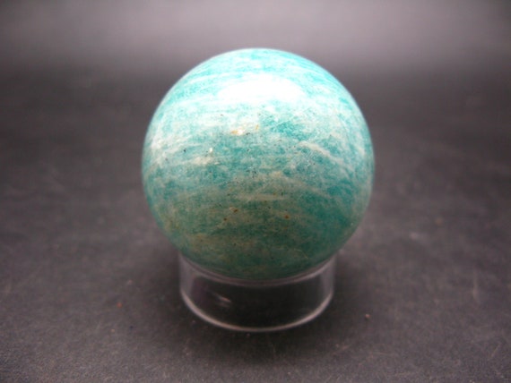 Rich Green Amazonite Sphere Ball From Madagascar - 1.7" - 106.0 Grams