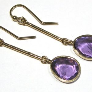Shop Amethyst Earrings! orecchini ametista viola | Natural genuine Amethyst earrings. Buy crystal jewelry, handmade handcrafted artisan jewelry for women.  Unique handmade gift ideas. #jewelry #beadedearrings #beadedjewelry #gift #shopping #handmadejewelry #fashion #style #product #earrings #affiliate #ad