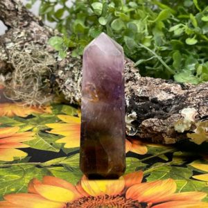 Shop Amethyst Points & Wands! Amethyst Tower – Reiki Charged – Powerful Calming Energy – Anxiety Relief – Energy Cleanser – Stone of Sobriety – Calming Vibrations – #8 | Natural genuine stones & crystals in various shapes & sizes. Buy raw cut, tumbled, or polished gemstones for making jewelry or crystal healing energy vibration raising reiki stones. #crystals #gemstones #crystalhealing #crystalsandgemstones #energyhealing #affiliate #ad