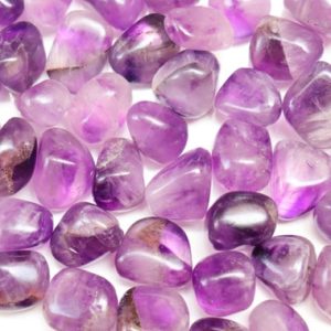 Shop Tumbled Amethyst Crystals & Pocket Stones! Star Amethyst Healing Crystal Tumble stone, Ethical Source medium positive Healing Crystal, Amethyst Pocket Stone, Tumbled Stone Of Amethyst | Natural genuine stones & crystals in various shapes & sizes. Buy raw cut, tumbled, or polished gemstones for making jewelry or crystal healing energy vibration raising reiki stones. #crystals #gemstones #crystalhealing #crystalsandgemstones #energyhealing #affiliate #ad