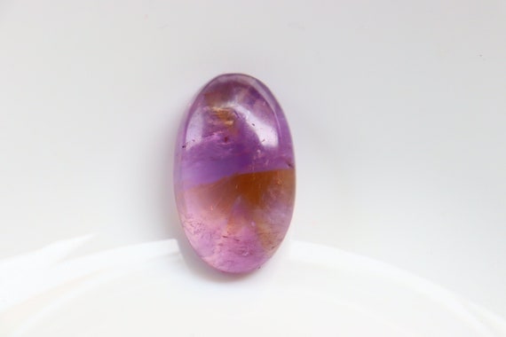 Ametrine Cabochon, Natural Ametrine Gemstone, Hand Polish Loose Stone For Jewellry, Loose Stone, Pocket Stone, Healing Crystal, Gemstone.