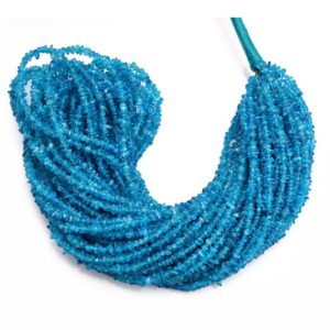 Shop Apatite Chip & Nugget Beads! Natural AAA+ Neon Apatite Gemstone 2mm-3mm Uncut Chips Smooth Beads | 16inch Strand | Apatite Semi Precious Gemstone Nuggets for Jewelry | Natural genuine chip Apatite beads for beading and jewelry making.  #jewelry #beads #beadedjewelry #diyjewelry #jewelrymaking #beadstore #beading #affiliate #ad