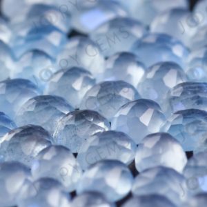 Shop Aquamarine Cabochons! Aquamarine (milky) Rose Cut Cabochon 3x4mm Oval – per stone | Natural genuine stones & crystals in various shapes & sizes. Buy raw cut, tumbled, or polished gemstones for making jewelry or crystal healing energy vibration raising reiki stones. #crystals #gemstones #crystalhealing #crystalsandgemstones #energyhealing #affiliate #ad