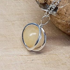 Small Aragonite pendant necklace. Capricorn Jewellery. Reiki jewelry uk. | Natural genuine Aragonite pendants. Buy crystal jewelry, handmade handcrafted artisan jewelry for women.  Unique handmade gift ideas. #jewelry #beadedpendants #beadedjewelry #gift #shopping #handmadejewelry #fashion #style #product #pendants #affiliate #ad