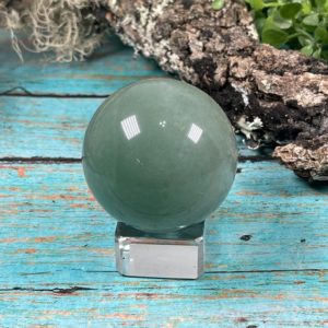 Green Aventurine Sphere – Reiki Charged – Powerful Manifesting Energy – Manifestation Crystal Ball – Abundance & Prosperity Energy – #4 | Natural genuine stones & crystals in various shapes & sizes. Buy raw cut, tumbled, or polished gemstones for making jewelry or crystal healing energy vibration raising reiki stones. #crystals #gemstones #crystalhealing #crystalsandgemstones #energyhealing #affiliate #ad