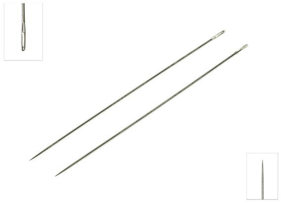 Beading Needles - Size 15 - Pearl Needles - Beading Supplies - Beading Needles Findings - 1package:25pcs - 48.67x0.4mm - Th1054