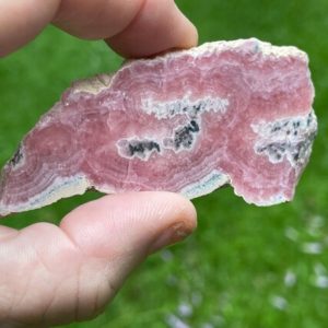 Shop Raw & Rough Rhodochrosite Stones! Beautiful! Gemmy Pink Rhodochrosite Polished Slab, RSL6/20, Pink Rhodochrosite, Rough Rhodochrosite, Lapidary, Jewelry Making | Natural genuine stones & crystals in various shapes & sizes. Buy raw cut, tumbled, or polished gemstones for making jewelry or crystal healing energy vibration raising reiki stones. #crystals #gemstones #crystalhealing #crystalsandgemstones #energyhealing #affiliate #ad