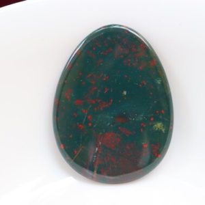 Cabochon supply cab for sale #A5742 30x25x3 Natural Bloodstone cabochon Bloodstone Gemstone