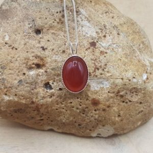 Shop Carnelian Pendants! Small oval Red Carnelian pendant. 925 sterling silver. July birthstone necklace. 17th anniversary gemstone. Reiki jewelry uk. 14x10mm stone | Natural genuine Carnelian pendants. Buy crystal jewelry, handmade handcrafted artisan jewelry for women.  Unique handmade gift ideas. #jewelry #beadedpendants #beadedjewelry #gift #shopping #handmadejewelry #fashion #style #product #pendants #affiliate #ad