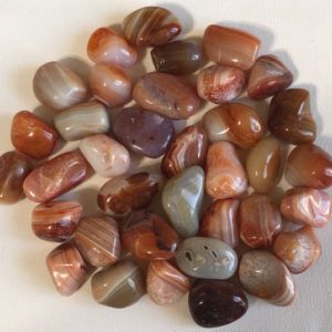 Shop Tumbled Carnelian Crystals & Pocket Stones! Carnelian Banded A Grade Large Tumbled Stone,Healing Stone, Healing Crystal, Spiritual Stone, Meditation,Chakra Stone | Natural genuine stones & crystals in various shapes & sizes. Buy raw cut, tumbled, or polished gemstones for making jewelry or crystal healing energy vibration raising reiki stones. #crystals #gemstones #crystalhealing #crystalsandgemstones #energyhealing #affiliate #ad