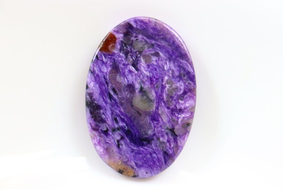 Charoite Cabochon, Big Size Charoite Cabochon, Loose Stone, Pocket Stone Charoite Stones, Charoite Crystals, Purple Stone, Healing Gemstone.