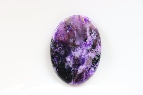 Charoite Cabochon, Natural Charoite Cabochon, Loose Stone, Pocket Stone Charoite Stones, Charoite Crystals, Purple Stone, Healing Gemstone.